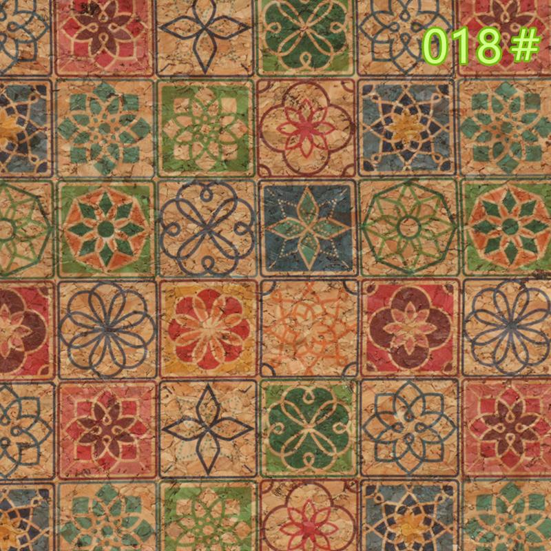 100*135 см натуральная пробка синтетическая искусственная кожа печать 0,5 мм искусственная ткань окружающая среда дерево для сумок своими руками обувь одежда материал