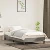 Bed Frame without Mattress Light Grey 100 x 200 cm Velvet