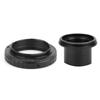 1.25 Inch T Mount Ring M42*0.75 Astronomical Telescope Adapter for Nikon Canon Sony Minolta Pentax Olympus SLR Camera(PK )