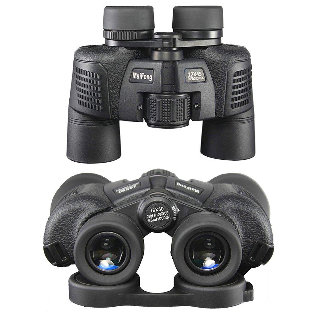 Telescope Binoculars 16x50 Powerful Waterproof Bak4 FMC Coating Lens Military Camping Hunting Tools