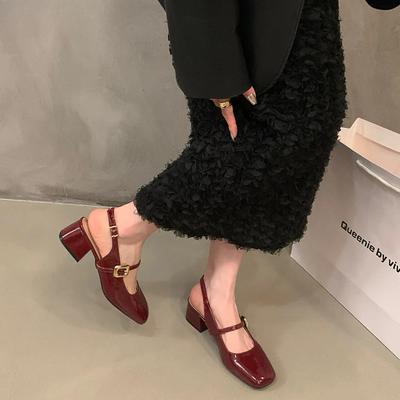 Весенние женские сандалии-гладиаторы, элегантные туфли с квадратным носком, женские повседневные босоножки в уличном стиле