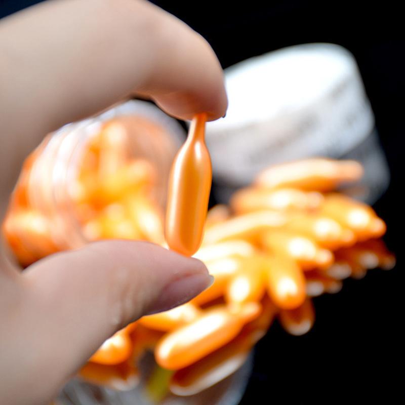 90pcs/set Vitamin E Capsule Essence Oil Collagen Essence Cream Moisturizing Diminishes/Reduces The Look or The Signs of Aging Skin Care Serum