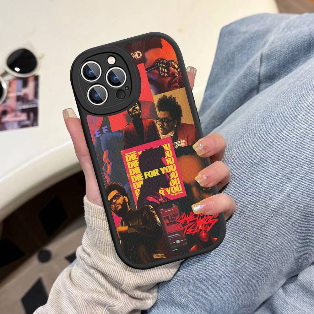 Чехол для телефона The W-Weeknd XO Чехол для телефона Для IPhone 11 12 13 14 15 16 Pro Max Plus Кожаный чехол