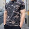 Новая летняя мужская модная футболка с принтом в виде камуфляжа для мужчин