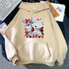 Hoodies Men Women Fashion Spring/autumn Pink Anime Sweatshirt Legoshi Beastars Print Clothing Harajuku Casual Unisex Clothes