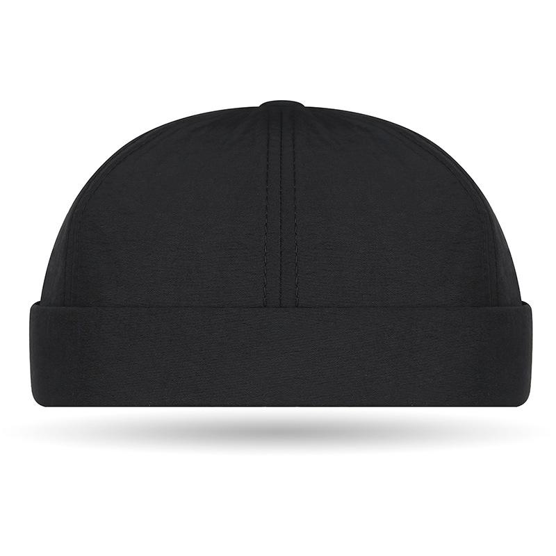 Быстросохнущая шляпа лендлорда тонкого стиля без полей регулируемая шляпа-арбуз в японском стиле доступна в нескольких цветах шляпа Тан