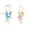 Handmade Natural Shell Wind Chimes Colorful Moon Dream Catchers  for Room Window Balcony