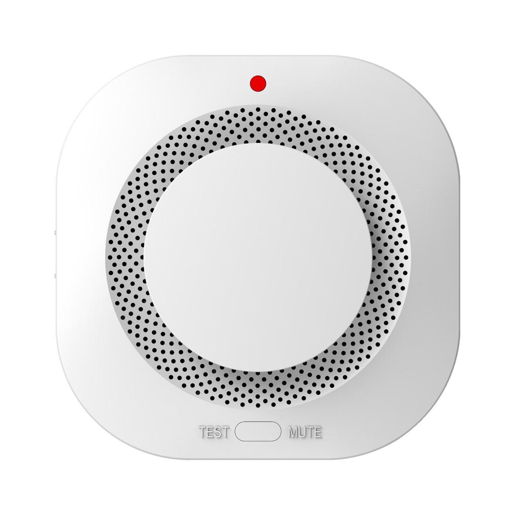 Tuya Smart WiFi Smoke Detector EN14604 Certified - Mobile Remote Smoke Alarm