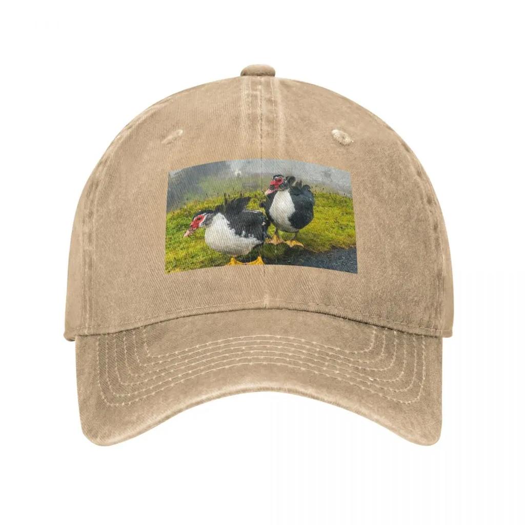 Muscovy Ducks Baseball Cap Streetwear Icon Sunscreen Fishing cap Caps Unisex Womens