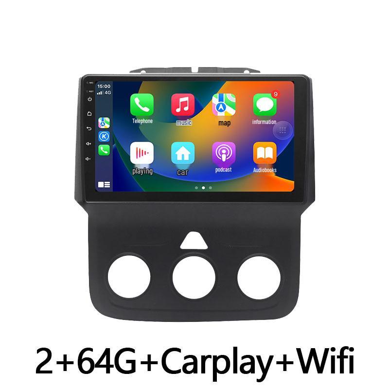Додж Рам (2013-2018) Android GPS-навигация с большим экраном и Bluetooth Carplay с камерой заднего вида