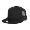 Кепка-снэпбэк New Era MLB 9FIFTY Black on Black Boston Red Sox с сеткой, один размер,
