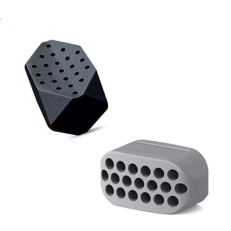 Силиконовый тренажер для челюсти для тонизирования лица и тренировки линии подбородка