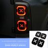 For 2024 Haval H9 Tail Light Decal Brake Light Decorative Sticker Tail Light Cover Trim Exterior Modification Accessories