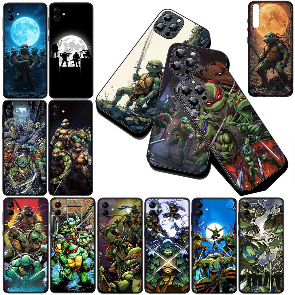Casing for Apple iPhone 17 Pro XS Max Air 6 7 8 Plus 5 + SE 2022 SE2 16E Phone Cover Soft Case Ninjas Poster Turtles Wallpaper
