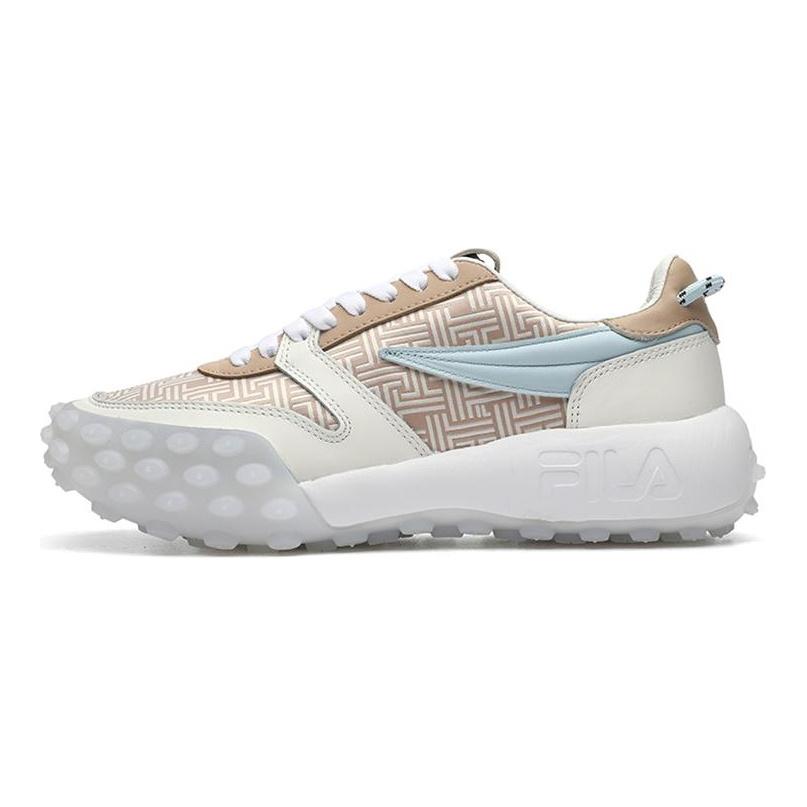 Fila Модные Кроссовки На Шнуровке Низкие Беговые Кроссовки Женские Белые Cuban Sand F12W144141FSC