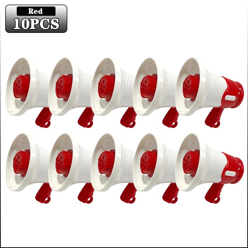 Mini Megaphone with Recording Function Portable Loudspeaker Toy Keychain Funny Novelty Gift for Parties Events Decompression