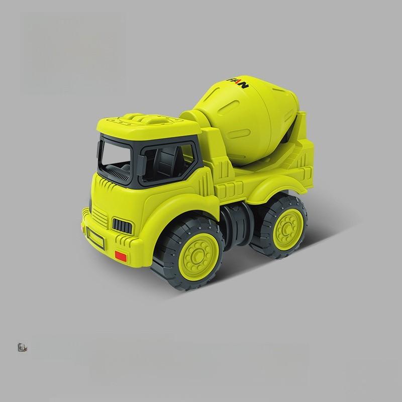 Plastic Inertia Engineering Truck With Realistic Design For Childrens Development
