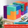 Magnetic Rubik's Cube Building Blocks: Soma Cube Educational Toy for Kids 6+