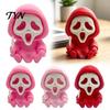 Compact Skull Model for Collection Halloween Ghost Statue, Cartoon Skeleton Sculpture, 3D Printed Textures Handmade Atmosphere Props Horror