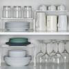 Desktop Display Stand Acrylic Multi Layer Transparent Storage Rack for Classroom Supplies Office Desk Organizer