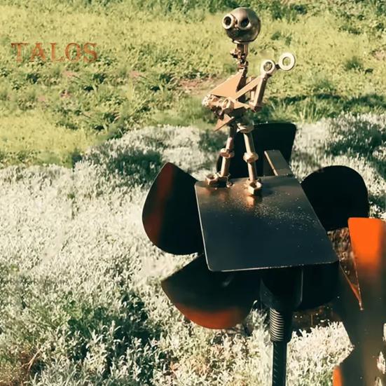 Садовый гитарист ветряная мельница металлическая ручная работа рок-гитарист скульптура музыкальный человек ветряная мельница для любителей музыки подарок двор газон декор