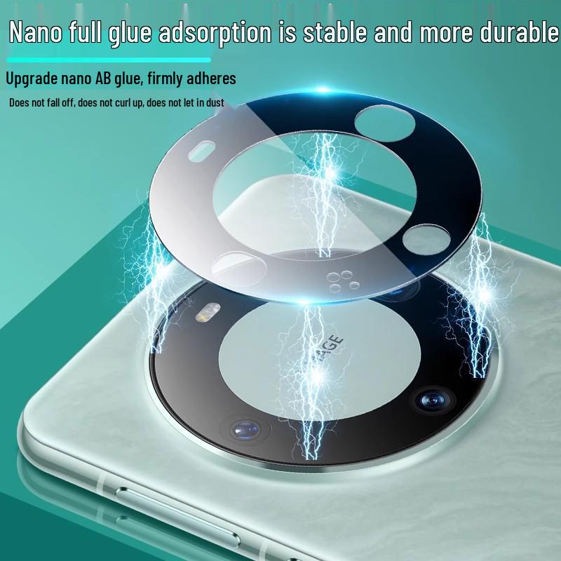 Защитная пленка для объектива задней камеры Huawei Mate70/Mate60 Pro высокой четкости, противоударная, взрывозащищенная