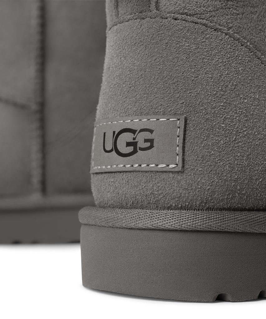 Ugg [Women] Overlock Stitch Mini Boots (Classic Mini Ii) - Grey / 1016222-Grey