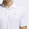 Adidas Performance Primegreen Golf Polo Shirt With Logo Print Men Tops White GQ3132