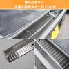 Ceritica Bumper Protector for Daihatsu New Atrai Hijet Cargo Stainless Steel Step Scratch and Stain Silver S700V/S710V, Guard, Resistant,