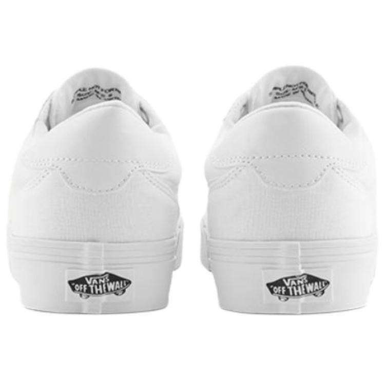 Vans Brooklyn Ls Классические Удобные Нескользящие Прочные Низкие Кеды для Скейтбординга Мужские кроссовки Белые VN000D7QWWW