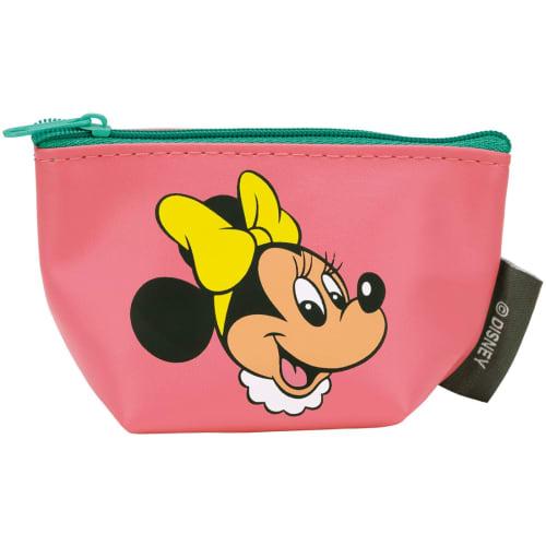 Skater Triangular Mini Pouch Accessory Case Gusset Disney Retro Minnie Mouse ZTP1-A