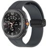 Magnetic Silicone Watch Strap compatible with Galaxy Watch 8 & 8 Classic (40mm/44mm) - Foldable Buckle Design