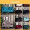 Velvet Stretch Sofa Cover Couch Loveseat Slipcover Home Embossing Nonslip Flower