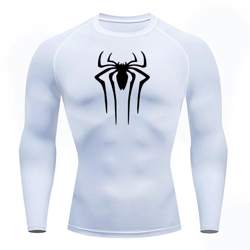 Sun Protection Sports Second Skin Running T-shirt Men's Fitness Rashgarda MMA Long Sleeves Compression Shirt Workout Clothing