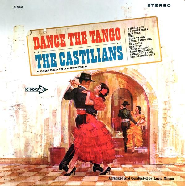 LP Record CASTILIANS - Dance The Tango DL74662 DECCA US Latin Used