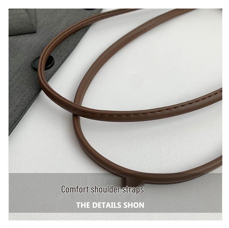 2024 Retro Large Capacity Women's Tote: Stylish Korean-Style, Trendy Autumn/Winter Single Shoulder Commuter Bag