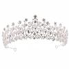 Bridal Tiara Luxury Shiny Rhinestone Crown Korean Sweet Princess Hair Accessories Wedding Wedding Accessories Headband