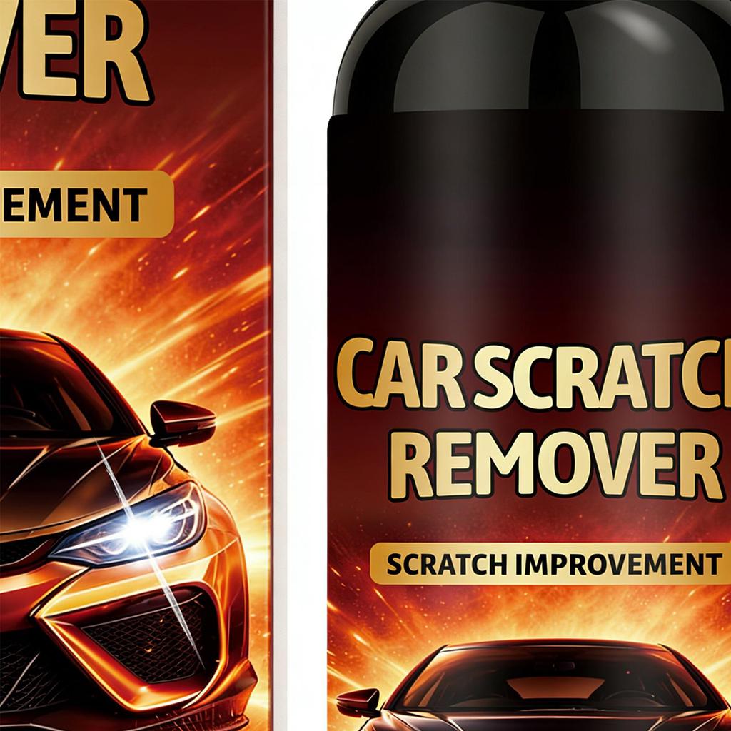 Scratch Remover for Vehicles 100g Polishing Compound with Sponge Car Scratch Repair Kit for Light Oxidation Water Spots Paint