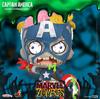 Hot Toys Cosbaby Marvel Comics Marvel Zombies Капитан Америка Размер S Фигурка Синяя Без масштаба