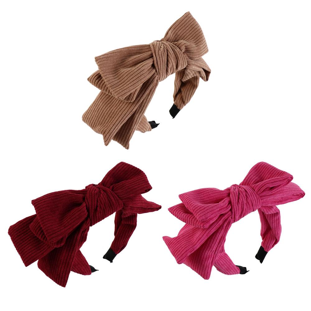 Вельветовый обруч для волос с бабочкой, большой, для мытья лица, обруч для волос, подарки, ободок для волос с бабочкой, для девочек