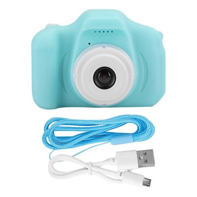 HD мультфильм цифровая видеокамера игрушка DIY фото видео запись для детей KidsGreen