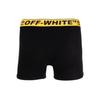 Off-White Промышленные боксеры черные мужские трусы OMUA003F21FAB0021018