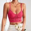 European-American Hollow Street Style Sexy Multi-Color Bra Vest