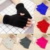Unisex Gloves Mitten Fingerless Knitted Crochet Half-Fingers Adult Warm Winter