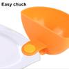 4Pcs Dip for Clip Set Bowls Plates Food-Grade Sauce Dish Dishwasher Safe Portable