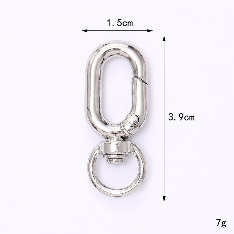 Yi Lian Jewelry Брелок из цинкового сплава в виде сердечка с карабином