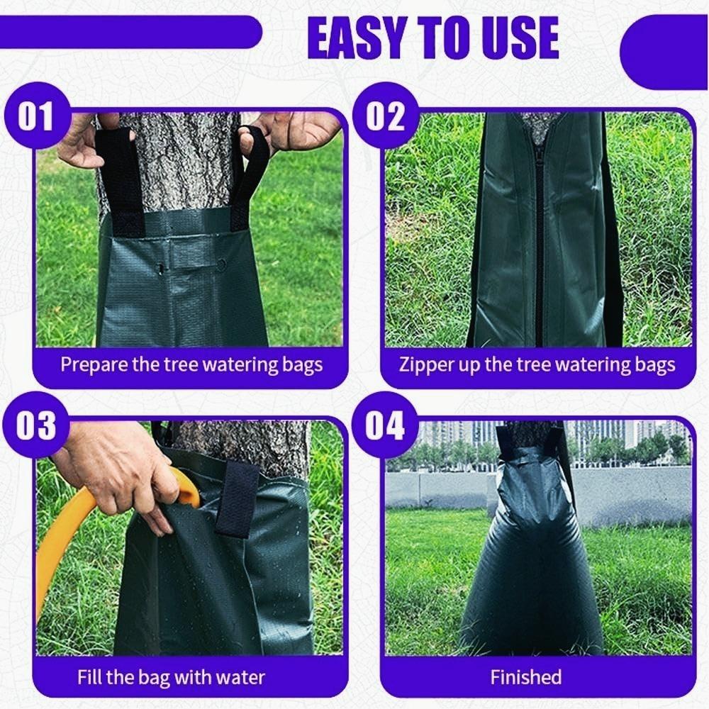 Tree Watering Bag Slow-release Tree Watering Bag Garden Irrigation System, Slow-release Watering Bag for New Tree Fruits