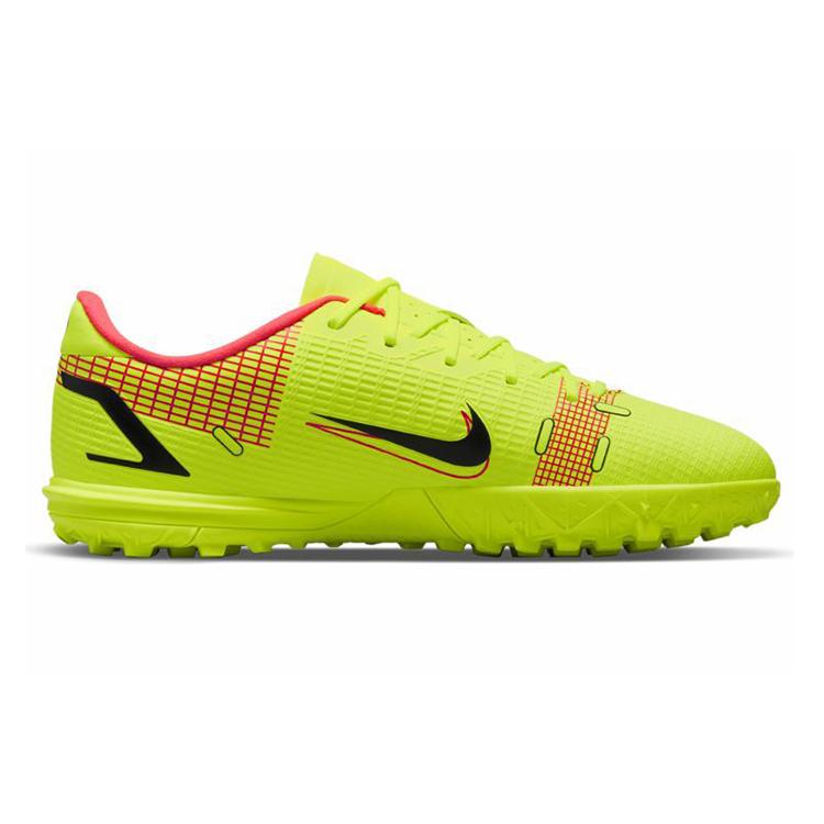 Nike Футбольные бутсы Mercurial Vapor 14 Assassin Academy TF Низкие Неоново-желтые Детские CV0822-760