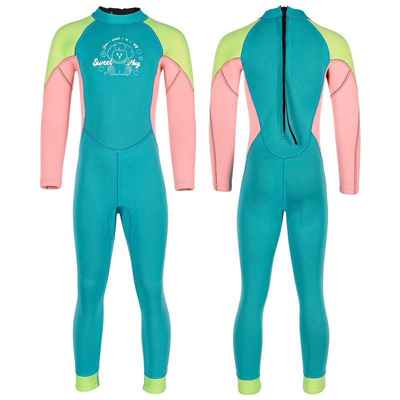 2.5mm Neoprene Kids Girls Wetsuit Swimming Diving Surfing Warm Thermal Protection Summer Winter