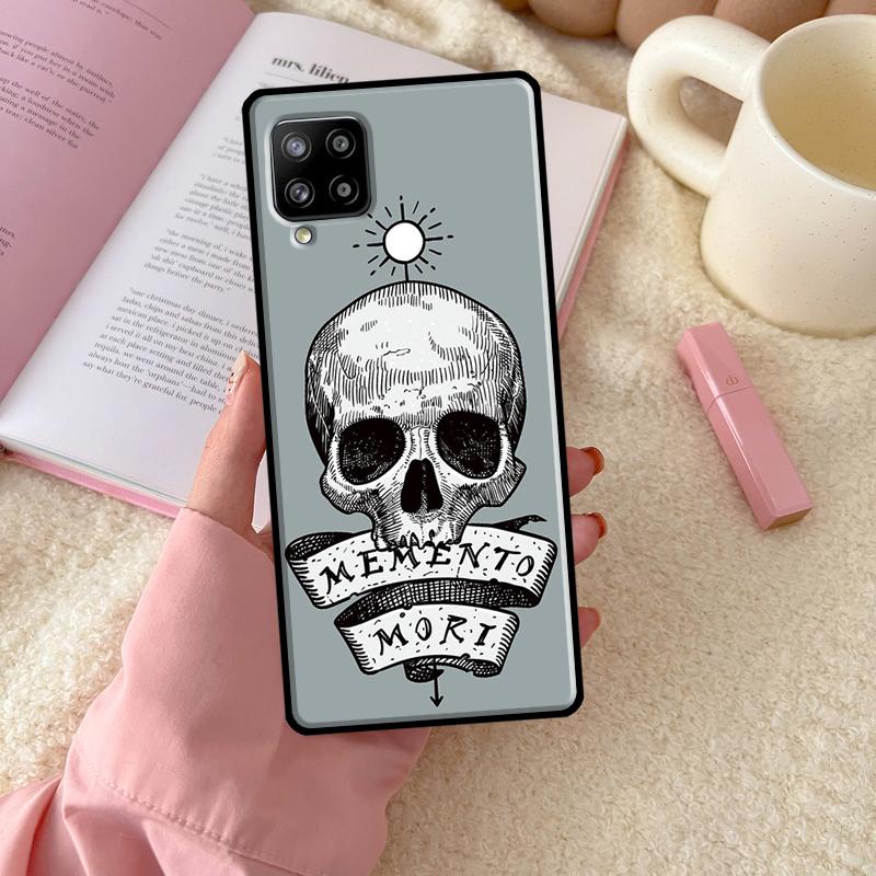 Memento Mori For Samsung Galaxy A54 A34 A14 A13 A52 A32 A12 A22 A72 A52S A33 A53 A73 A71 A51 Phone Case